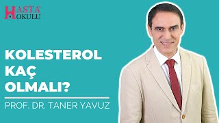 Kolesterol Kaç Olmalı  ProfDr Taner Yavuz [upl. by Nonnaihr]