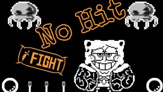 No Hit SpongeSwap SpongeBob phase 1 Remake cancelled DEMO Undertale FanGame [upl. by Aikcin]