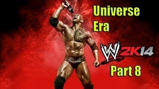 WWE 2K14 Part 8 Universe Era  30 Years of Wrestlemania [upl. by Nivaj]