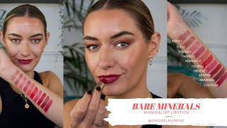 Bare Minerals Mineralist Lipsticks [upl. by Anehsuc]