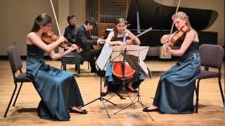 Tzigane Quartet Brahms SPCO Youth Chamber Music Competition [upl. by Lundell]