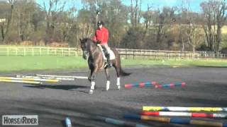 Perfect Polework Straightness Rhythm and Collection  HorseandRider UK [upl. by Iorgo904]