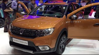 Dacia Sandero Stepway 2017 In detail review walkaround Interior Exterior [upl. by Araeic]