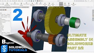 Ultimate SolidWorks Assembly tutorial for Beginners  Part 2 [upl. by Zildjian]