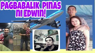 CONFIRMED EDWIN quotKIMPOYquot MADREDIO NASA PINAS NA PAGBABALIK PINAS NI EDWIN [upl. by Danielson612]