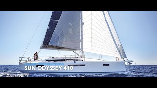 New Jeanneau 410 Sun Odyssey Sailboat Guided Tour Video Walkthrough By Ian Van Tuyl Cruising Yachts [upl. by Atinnek]