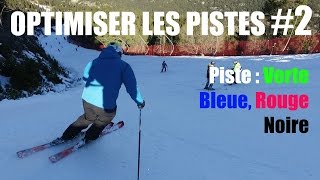 SkiOPTIMISER les pistes 2  Conseils Verte bleue rouge noire à FontRomeu Pyrénées [upl. by Enaamuj502]