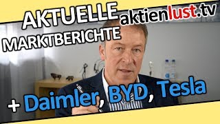 Daimler BYD Tesla Satte Dividende UND starkes Wachstum  Jürgen Schmitt  Aktienlust [upl. by Riebling]