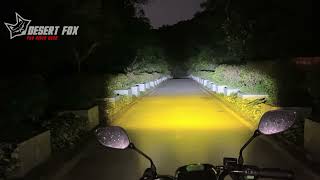 Desert Fox Raptor PRO Advanced motorcycle spot lights [upl. by Adnilav]