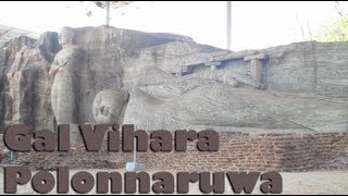 The Gal Vihara Rock Temple  Polonnaruwa Sri Lanka [upl. by Renata]