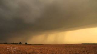 100710 Orage en or sur le Rhône [upl. by Llehsad793]