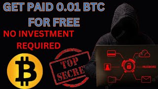 Mine 01 Free bitcoin BTC  free Bitcoin mining site No investment 2024 [upl. by Rayle913]