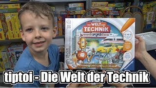 tiptoi  Die Welt der Technik Ravensburger  ab 4 Jahre  Altersgruppe 4 bis 7 Jahre [upl. by Kipton337]