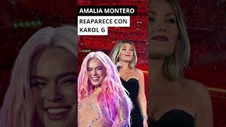 😱Karol G y Amali Montero juntas ante 60000 fanaticos karolg amaliamontero musica [upl. by Terry]