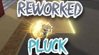 YBA NEW UPDATE REWORKD PLUCK SHOWCASE [upl. by Verdie]