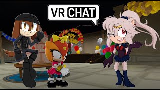 Laz and Peace celebrate Trips BirthdayVRChat [upl. by Procter780]