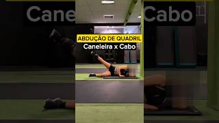 Abdução de Quadril Caneleira x Cabo  Treino de Gluteos [upl. by Madel]