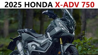 2025 NEW HONDA XADV 750 REVIEW IN ENGLISH  Pronoy The Bike Lover [upl. by Sicnarf]