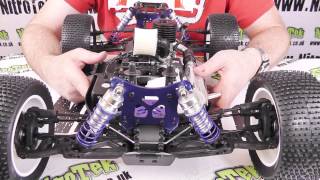 Mighty 18th Scale Nitro Powered Pro Rc Truggy [upl. by Nwadal]