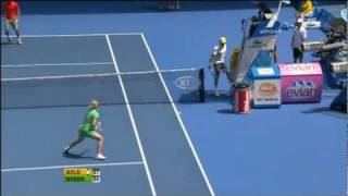 Funny Federer around the net HD [upl. by Bride]