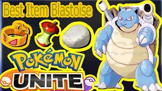 Pokémon Unite blastoise  item build blastoise [upl. by Suinotna397]