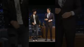 Seokjin teaching Jimmy fallon the supertuna dance🤭 [upl. by Aisyla202]