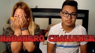 COMIENDO CHILE HABANERO  HABANERO CHALLENGE [upl. by Treblig]