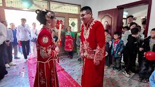 Wedding from Bijie to Anshun Guizhou China  Rural Wedding Customs in China中國貴州畢節至安順婚禮中國農村婚禮習俗 [upl. by Nylaj]