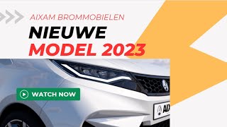 HET NIEUWE 2023 MODEL VAN AIXAM ambition [upl. by Anera]