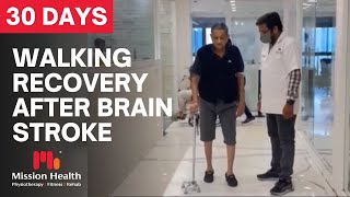 Recovery In 30 Days Post Brain Stroke With Robotic Physiotherapy In India  Fastest Paralysis Rehab [upl. by Selinski]