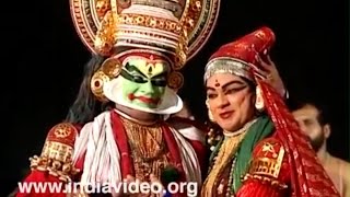 Kathakali Performance  Onam Video Greetings  Kerala [upl. by Imot]