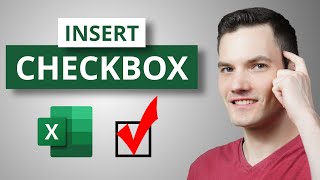 How to Insert Checkbox in Excel [upl. by Jollenta]