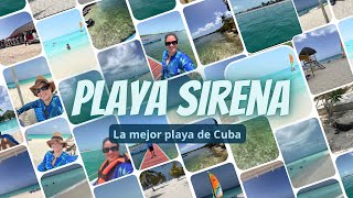 Playa Sirena en Cayo Largo del Sur🏝️☀️La mejor playa de Cuba🇨🇺 cayolargo playasirena varadero [upl. by Lesiram]