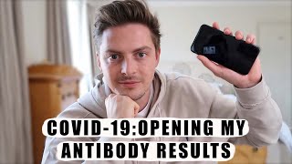 Covid19 OPENING MY ANTIBODY TEST RESULT [upl. by Nahtnanhoj828]