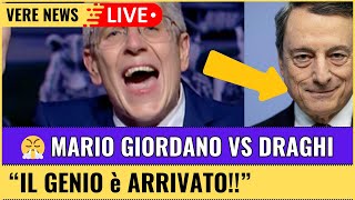 😅 MARIO GIORDANO SBOTTA🤬 ‘DRAGHI un GENIO 800 MILIARDI PER SALVARE L’EUROPA MA SIAMO SERI [upl. by Aikrahs341]