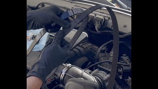 Replacing 20082012 Ford Escape Serpentine Belt 30L V6 [upl. by Diva]