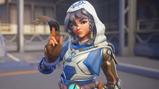 NEW Time Keeper Kiriko Skin Showcase  Overwatch 2 [upl. by Ahsaret]