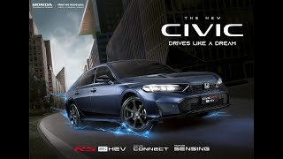 The New Honda Civic RS eHEV  Drives Like a Dream [upl. by Banquer]