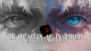 4K Quality  Cc Tutorial  Quality Like Ae Inspired alightmotion youtubevedio viralvideo support [upl. by Trinidad571]