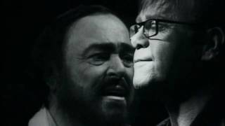 Elton John amp Luciano Pavarotti  Live Like Horses  Directed by Peter Demetris [upl. by Atnoed982]