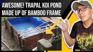 Bamboo Trapal Koi Paradise Building a Stunning Pond [upl. by Roane134]