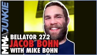 Jacob Bohn talks to Mike Bohn about debut at Bellator 272 [upl. by Aniretake940]