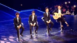 EXO quotSabor a miquot Music Bank México  2014 [upl. by Allemahs]