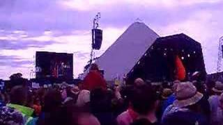 Lily Allen and Terry Hall at Glastonbury [upl. by Annodal]