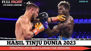 HASIL TINJU DUNIA  STRATEGI JITU BIKIN LAWAN TAK BERDAYA  VASILIY LOMACHENKO VS RICHARD COMMEY [upl. by Eddina]