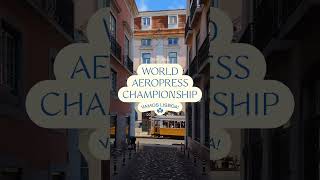 The 2024 World AeroPress Championship Lands in Lisbon this September 1921 [upl. by Okomot331]