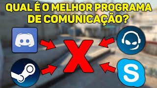 QUAL É O PROGRAMA MAIS LEVE DE COMUNICAÇÃO PARA O CSGO [upl. by Osana]