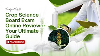 CROP SCIENCE ONLINE REVIEWER FOR LICENSURE EXAMINATION FOR AGRICULTURIST [upl. by Berghoff]