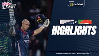 Chris Lynn Smashes T20 CENTURY  Steelbacks v Foxes  Vitality Blast T20 Highlights [upl. by Fritze]