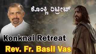 Konkani Retreat By Rev Fr Basil Vas1 [upl. by Enetsuj]